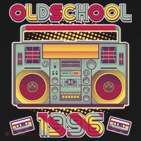 30th Birthday Oldschool Boombox 1996 Ornament thumb 1