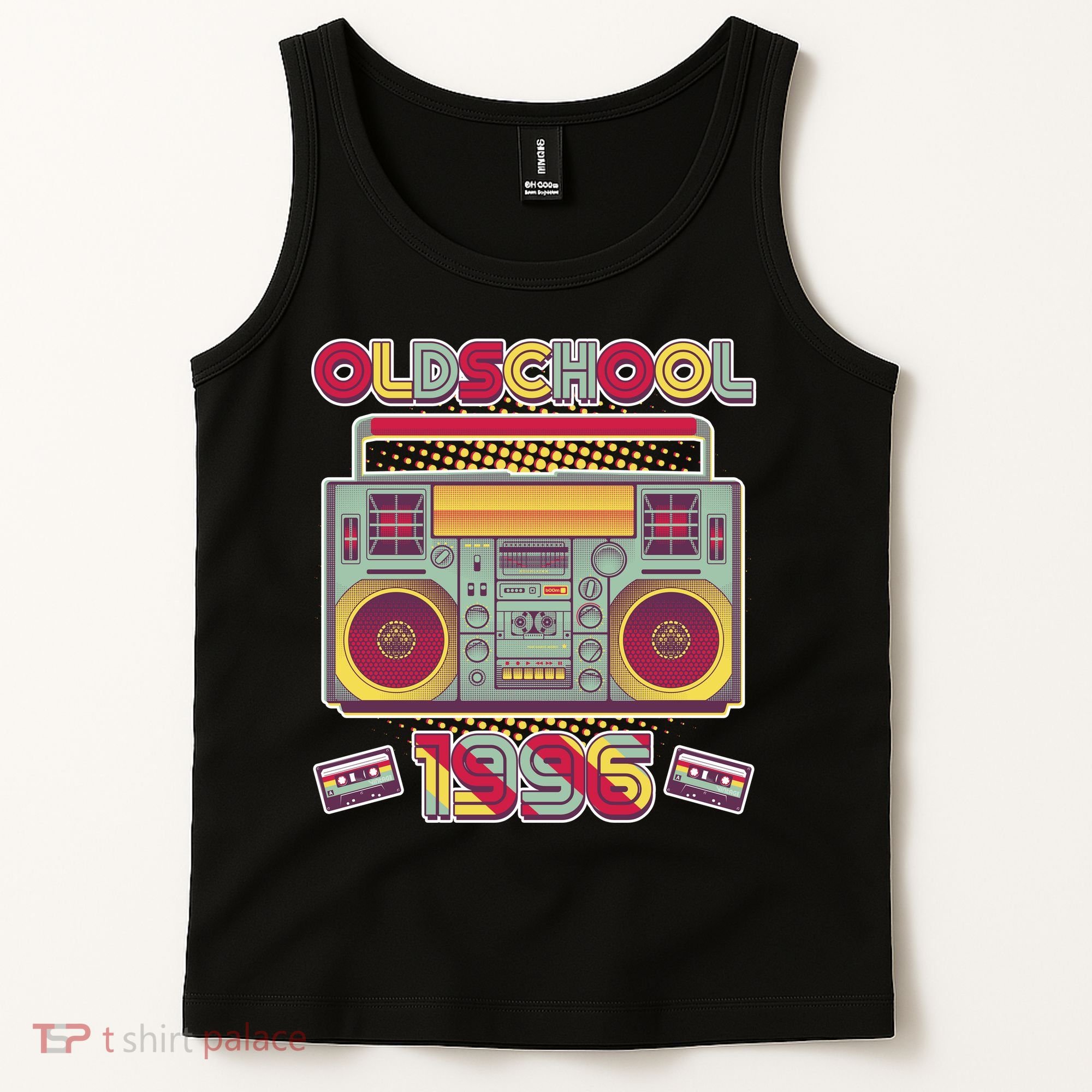 30th Birthday Oldschool Boombox 1996 Tank Top