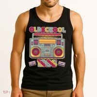 30th Birthday Oldschool Boombox 1996 Tank Top thumb 3