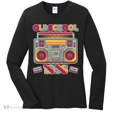 30th Birthday Oldschool Boombox 1996 Women's Long Sleeve Shirt