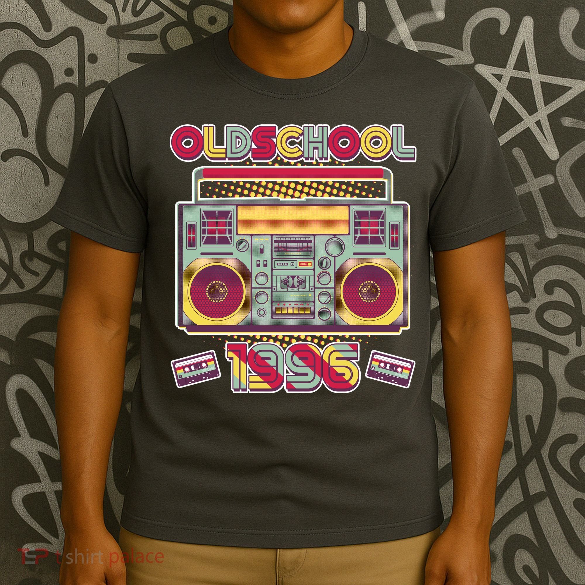 30th Birthday Oldschool Boombox 1996 T-Shirt