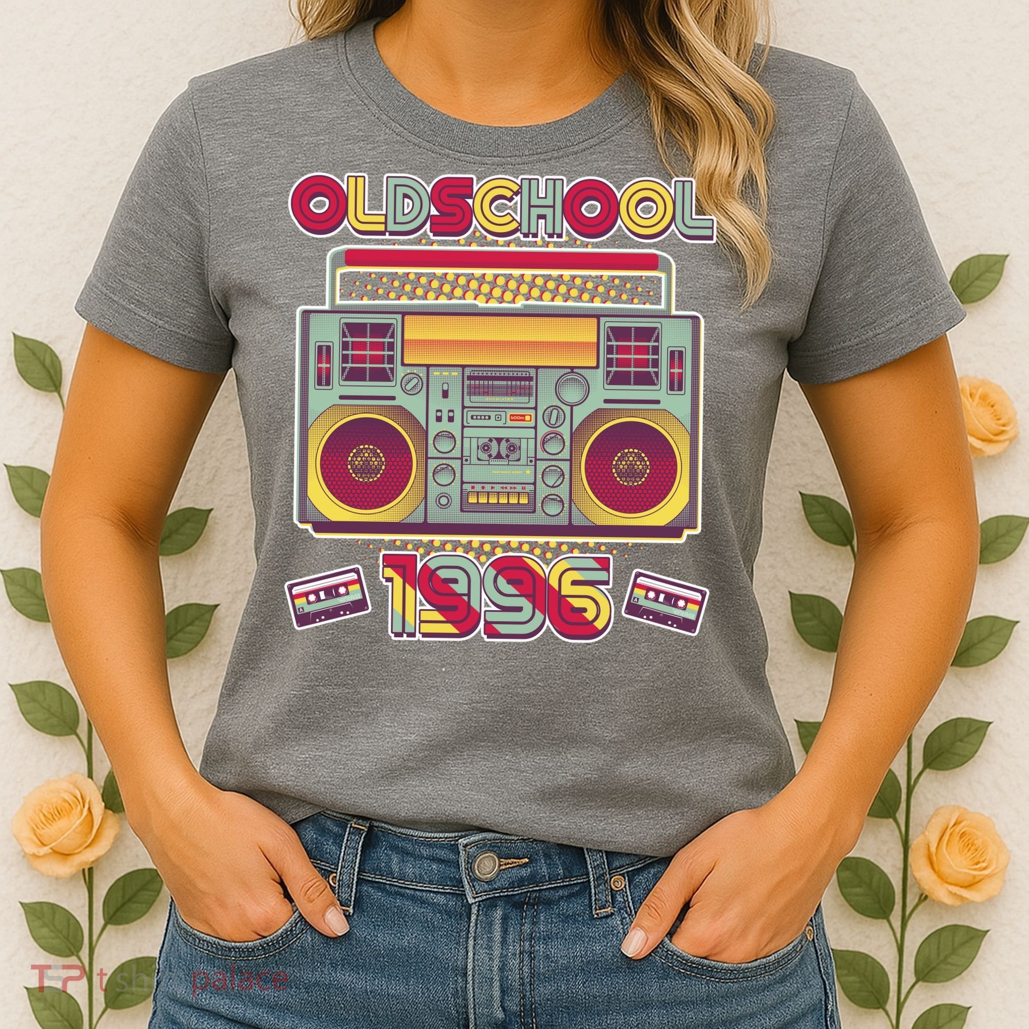 30th Birthday Oldschool Boombox 1996 Women's T-Shirt