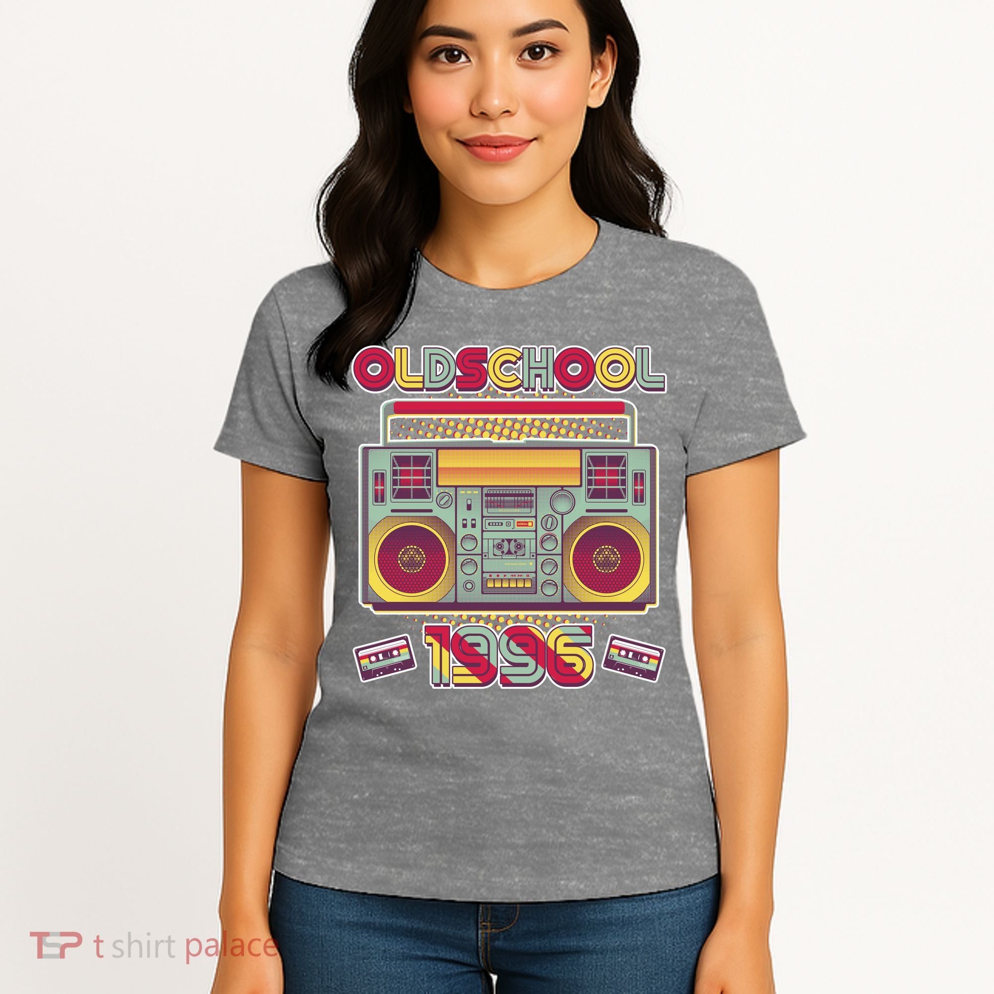 30th Birthday Oldschool Boombox 1996 Women's T-Shirt