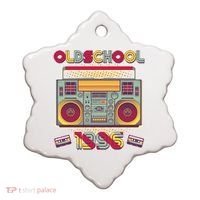 30th Birthday Oldschool Boombox 1996 Ceramic Ornament thumb 0