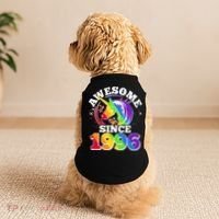 30th Birthday Rainbow Unicorn Awesome Since 1996 Doggie Tank thumb 2