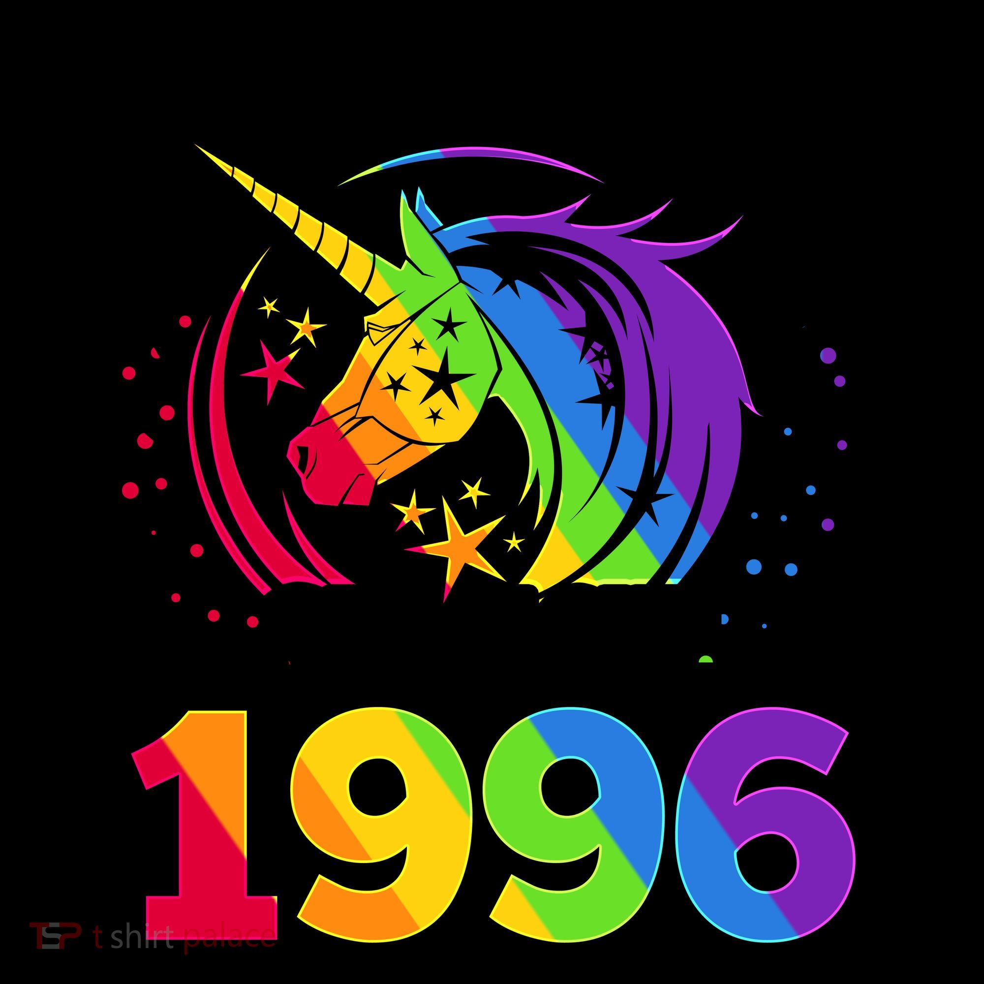 30th Birthday Rainbow Unicorn Awesome Since 1996 Coffee Mug