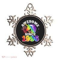 30th Birthday Rainbow Unicorn Awesome Since 1996 Ornament thumb 0