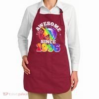30th Birthday Rainbow Unicorn Awesome Since 1996 Apron thumb 2