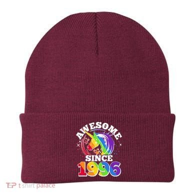 30th Birthday Rainbow Unicorn Awesome Since 1996 Beanie