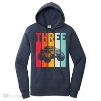 3rd Birthday Retro Monster Truck Boys Girl 3 Years Old Women's Hoodie thumb 0