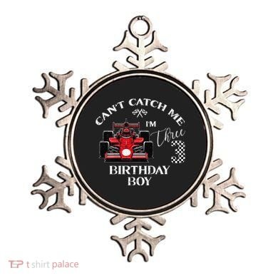 3rd Birthday Race Car Bday Boy Cant Catch Me Im 3 Years Gift Ornament