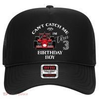 3rd Birthday Race Car Bday Boy Cant Catch Me Im 3 Years Gift Hat thumb 0