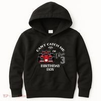 3rd Birthday Race Car Bday Boy Cant Catch Me Im 3 Years Gift Kids Hoodie thumb 0