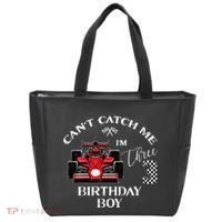 3rd Birthday Race Car Bday Boy Cant Catch Me Im 3 Years Gift Tote Bag thumb 0