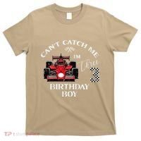3rd Birthday Race Car Bday Boy Cant Catch Me Im 3 Years Gift T-Shirt thumb 0