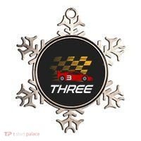 3rd Birthday Race Car Gift I Three Years Old Boy Ornament thumb 0