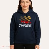 3rd Birthday Race Car Gift I Three Years Old Boy Hoodie thumb 5