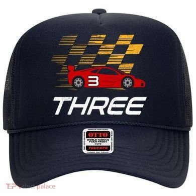 3rd Birthday Race Car Gift I Three Years Old Boy Hat