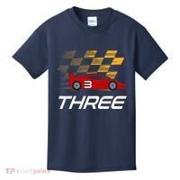 3rd Birthday Race Car Gift I Three Years Old Boy Kids T-Shirt thumb 0