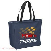 3rd Birthday Race Car Gift I Three Years Old Boy Tote Bag thumb 2