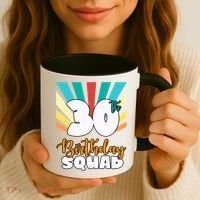 30th Birthday Squad 30 Years Old Coffee Mug thumb 3