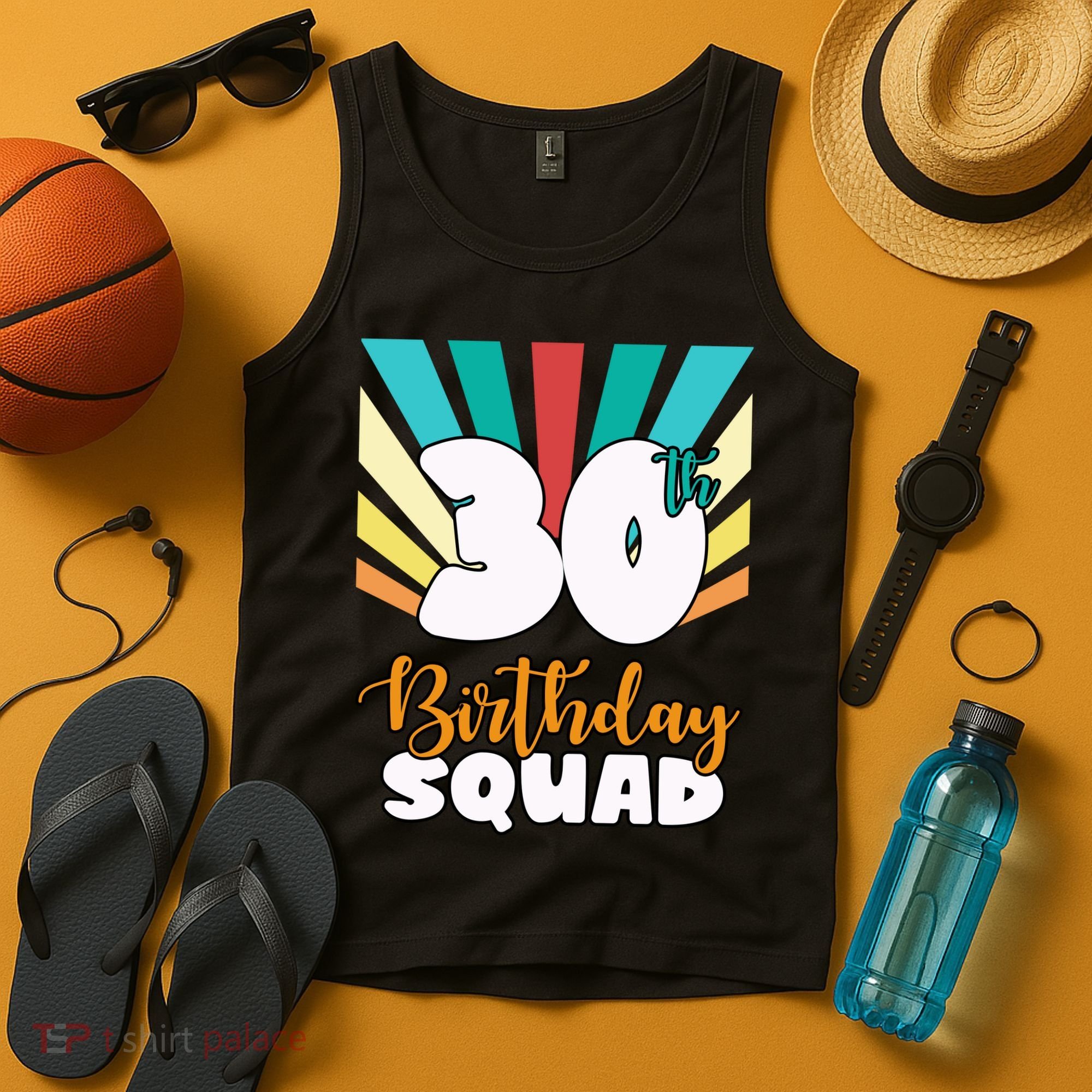 30th Birthday Squad 30 Years Old Tank Top