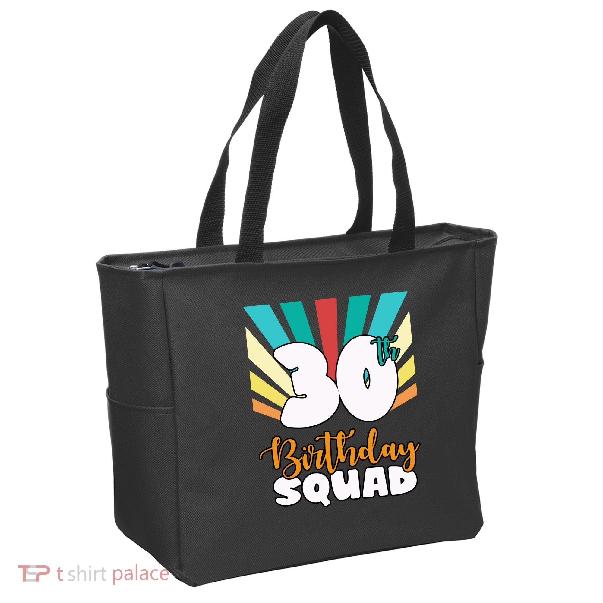30th Birthday Squad 30 Years Old Tote Bag