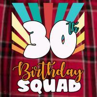 30th Birthday Squad 30 Years Old Women's Flannel Plaid Pajama Pants thumb 2