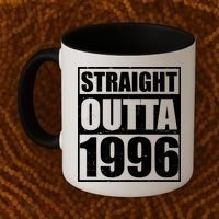 30th Birthday Straight Outta 1996 Coffee Mug thumb 2