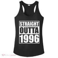 30th Birthday Straight Outta 1996 Ladies PosiCharge Competitor Racerback Tank thumb 0
