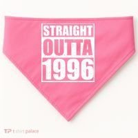 30th Birthday Straight Outta 1996 USA-Made Doggie Bandana thumb 0