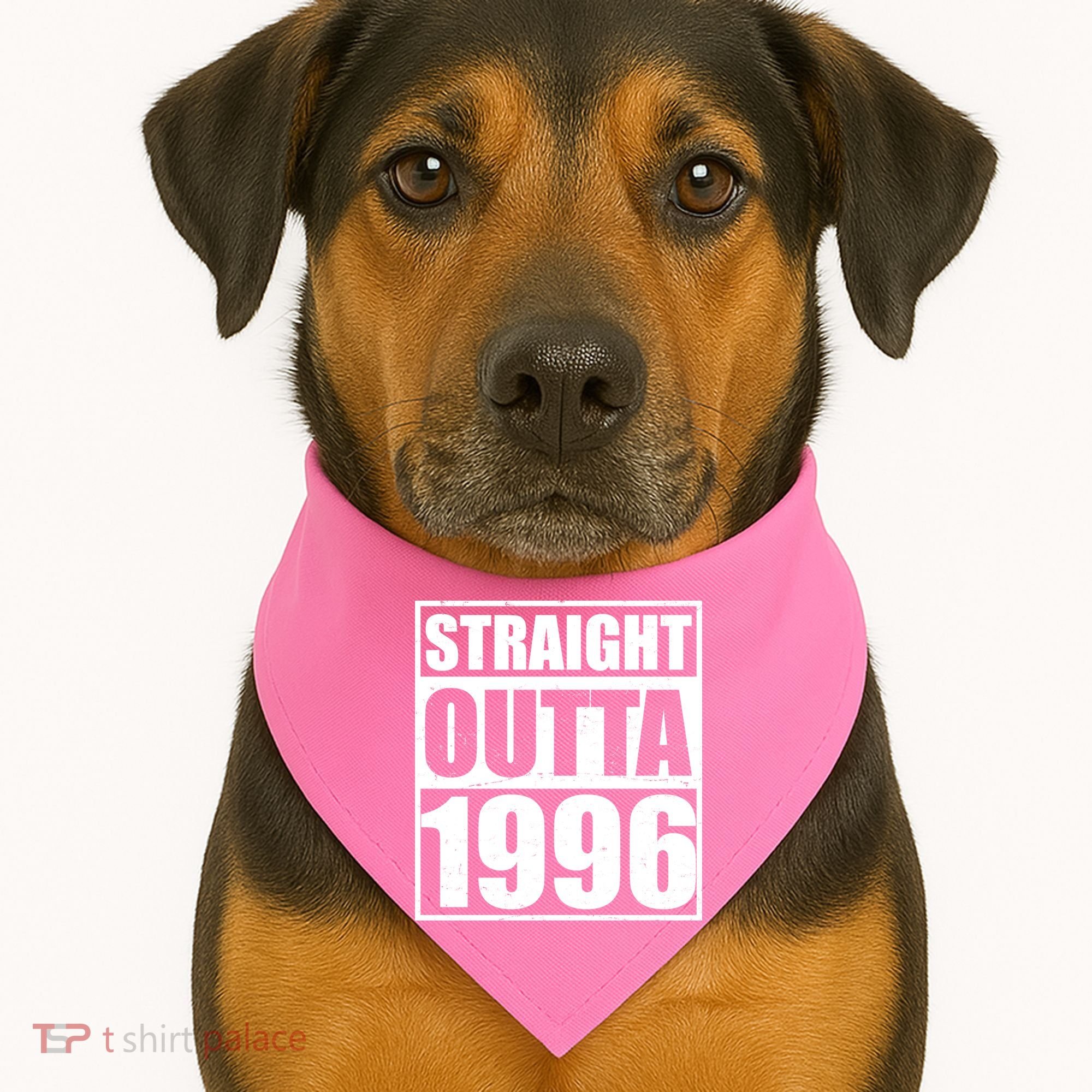 30th Birthday Straight Outta 1996 USA-Made Doggie Bandana