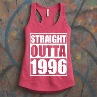 30th Birthday Straight Outta 1996 Women's Tank Top thumb 3