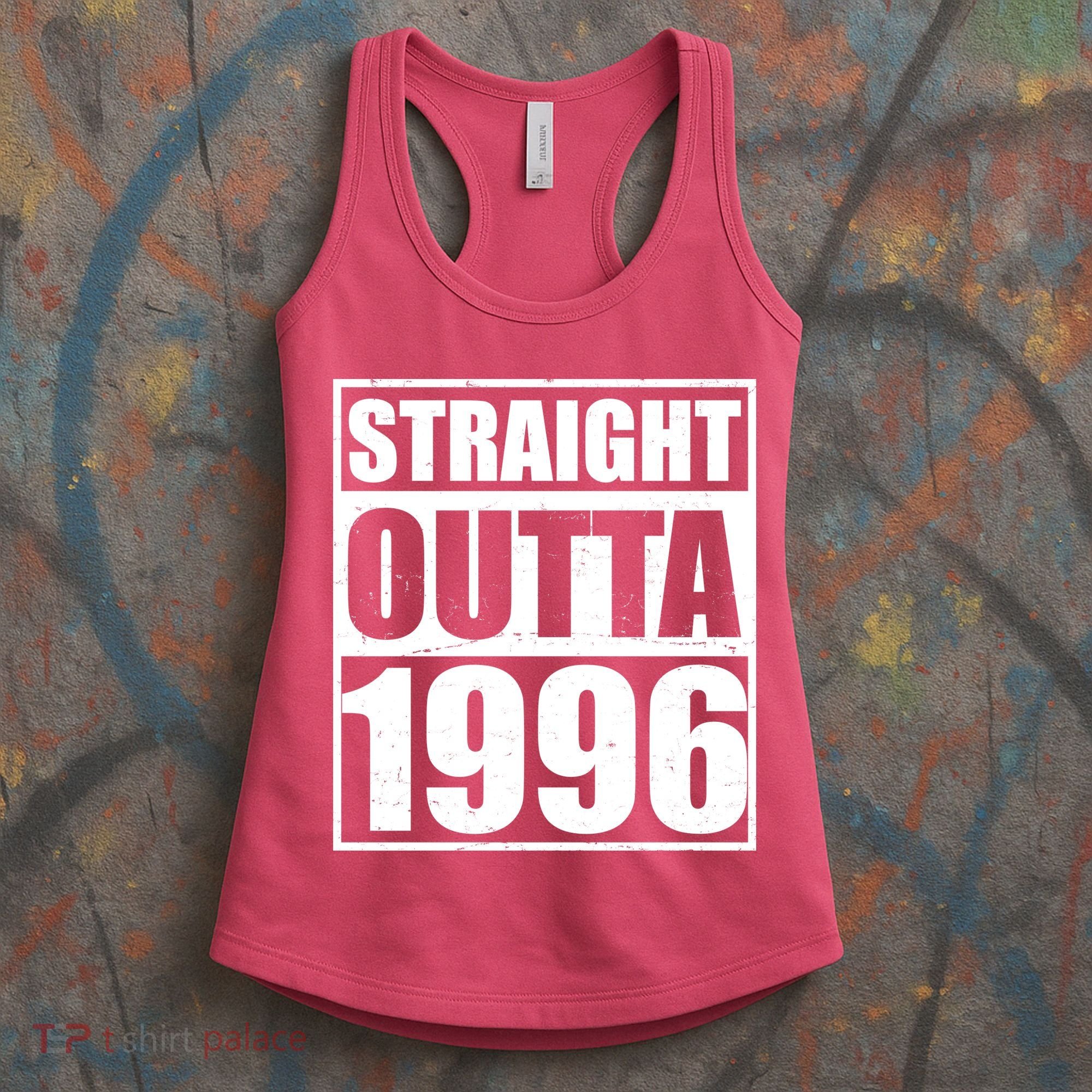 30th Birthday Straight Outta 1996 Women's Tank Top