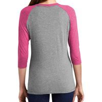 30th Birthday Straight Outta 1996 Women's Tri-Blend 3/4-Sleeve Raglan Shirt thumb 3