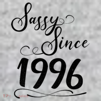 30th Birthday Sassy Since 1996 The Baniff Cuffed Pom Beanie thumb 2
