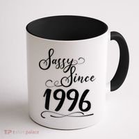 30th Birthday Sassy Since 1996 Coffee Mug thumb 1