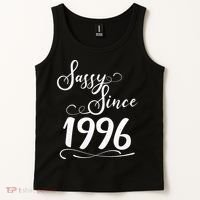 30th Birthday Sassy Since 1996 Tank Top thumb 2