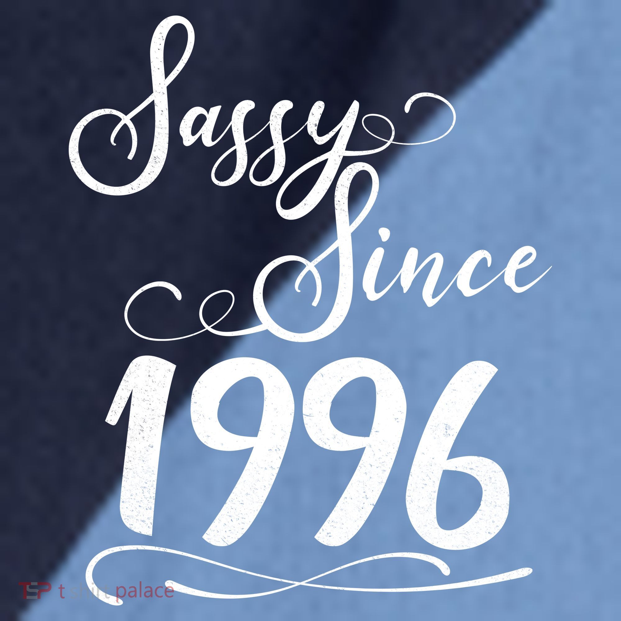 30th Birthday Sassy Since 1996 Raglan Baseball Sleeve Shirt