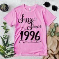 30th Birthday Sassy Since 1996 Premium T-Shirt thumb 2
