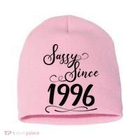 30th Birthday Sassy Since 1996 Short Acrylic Beanie thumb 0
