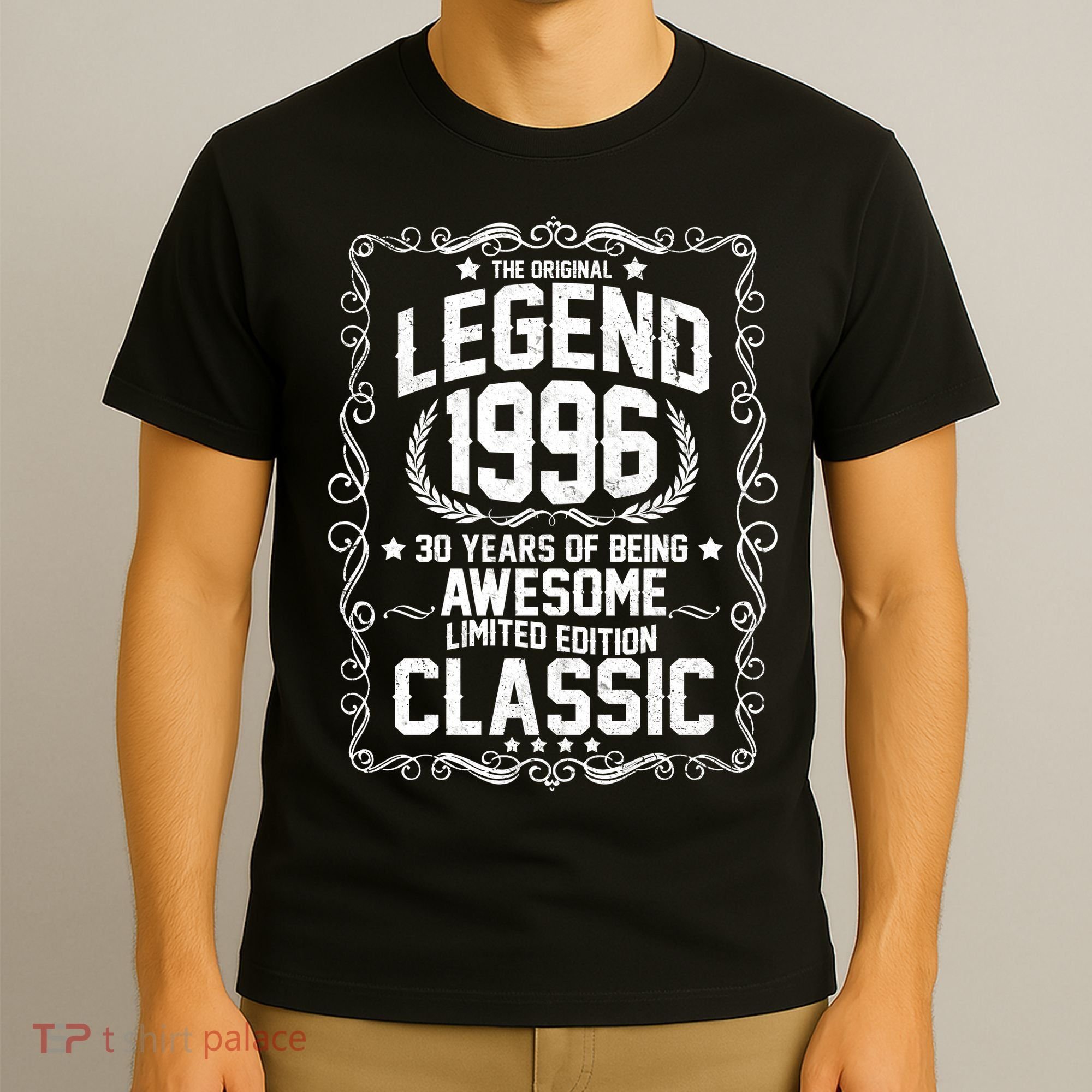 30th Birthday The Original Legend 1996 Awesome Classic  T-Shirt