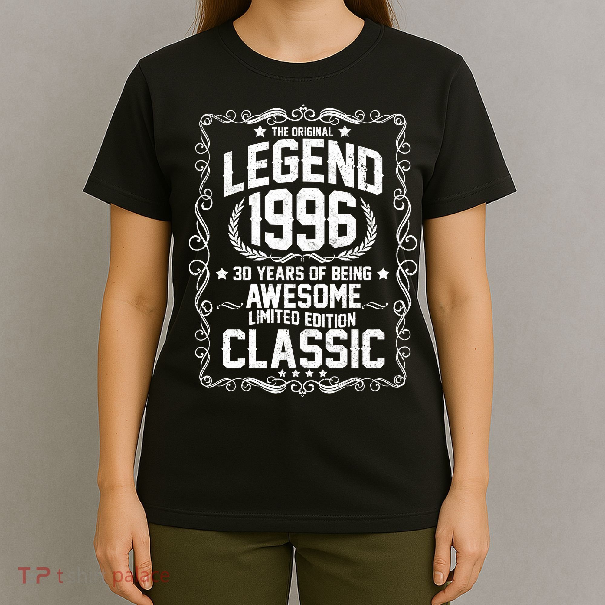 30th Birthday The Original Legend 1996 Awesome Classic  T-Shirt