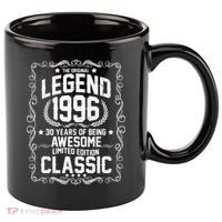 30th Birthday The Original Legend 1996 Awesome Classic  11oz C Handle Ceramic Mug thumb 0