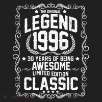 30th Birthday The Original Legend 1996 Awesome Classic  11oz C Handle Ceramic Mug thumb 5