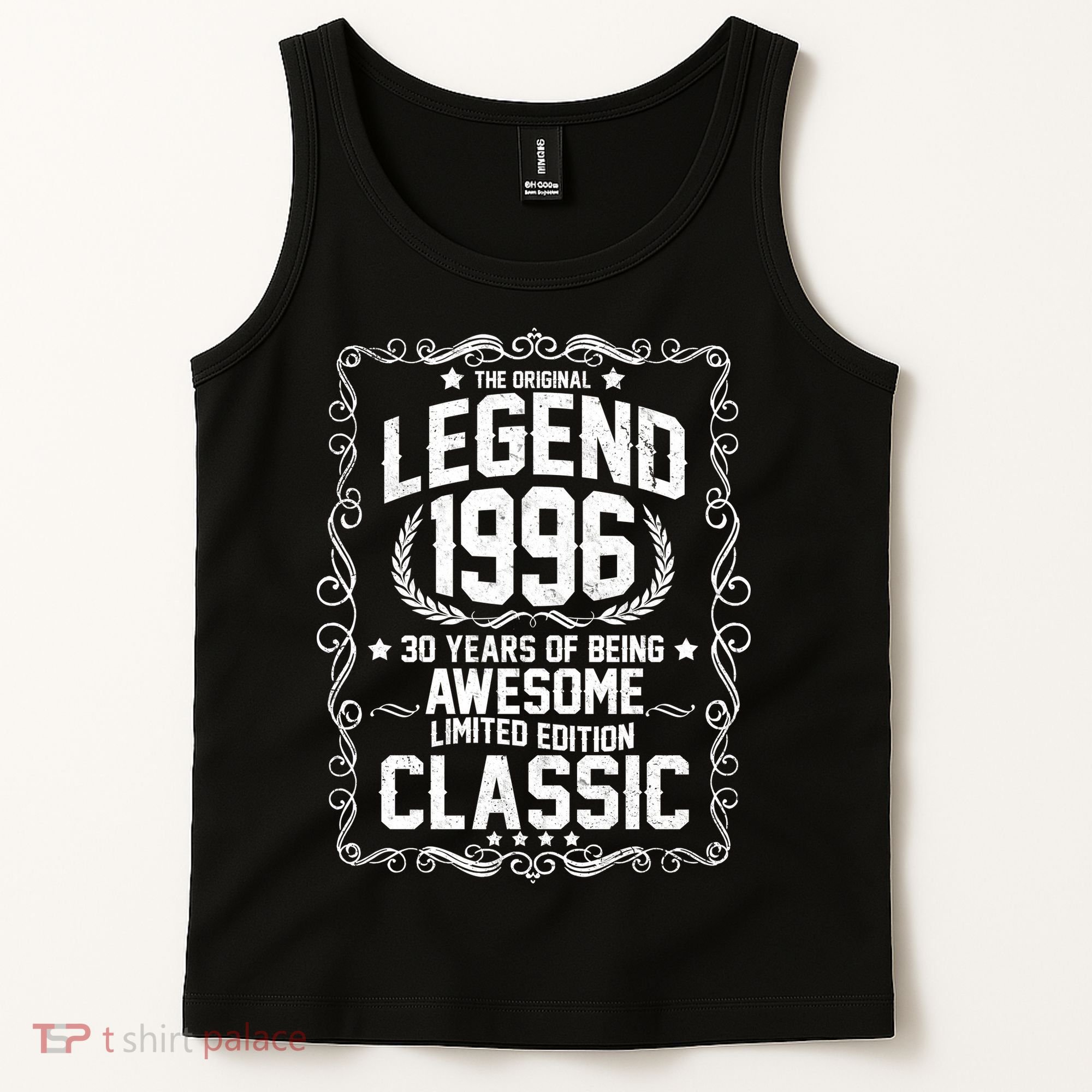 30th Birthday The Original Legend 1996 Awesome Classic  Tank Top