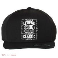 30th Birthday The Original Legend 1996 Awesome Classic  Wool Snapback Cap thumb 0