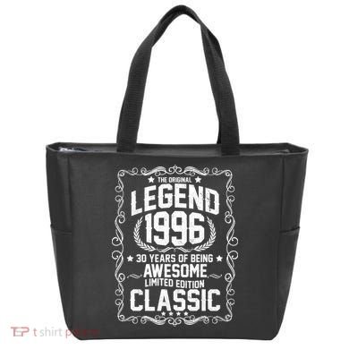 30th Birthday The Original Legend 1996 Awesome Classic  Tote Bag