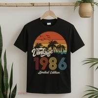37th Birthday Vintage Limited Edition 1986 T-Shirt thumb 2