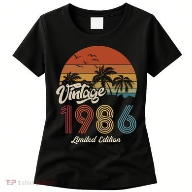 37th Birthday Vintage Limited Edition 1986 Women's T-Shirt